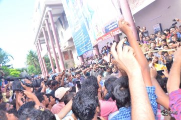 Balakrishna Watches Paisa Vasool Movie at Bramaramba Theatre